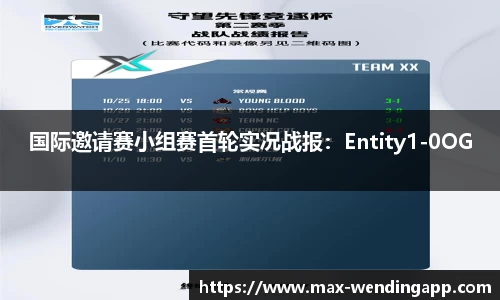 国际邀请赛小组赛首轮实况战报：Entity1-0OG